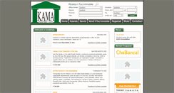 Desktop Screenshot of kamaimmobiliare.it